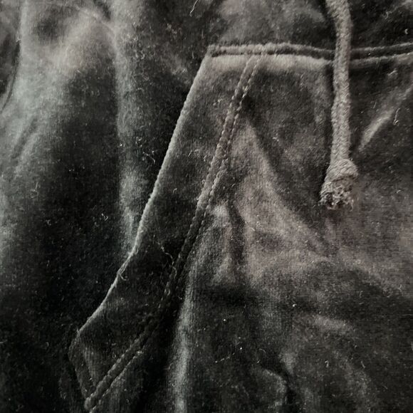 Wild Fable Black Velour Zip-Up Hoodie Women’s S NWT - Picture 5 of 6